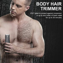 Load image into Gallery viewer, COREYKIN Body Hair Trimmer for Men - Electric Groin Pubic Hair Ball Trimmer, Men Shaver, Beard Trimmer, Waterproof Wet Dry Male Razor, with USB Recharge Standing Dock