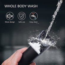 Load image into Gallery viewer, COREYKIN Body Hair Trimmer for Men - Electric Groin Pubic Hair Ball Trimmer, Men Shaver, Beard Trimmer, Waterproof Wet Dry Male Razor, with USB Recharge Standing Dock