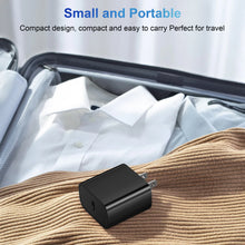 Load image into Gallery viewer, iPhone 14 13 12 Charger Super Fast Charger with 6FT Fast Charging Cable-Apple MFi Certified-2-Pack 20W PD USB C Compatible with iPhone14/14 Pro Max/13/13Pro/12/12 Pro/11/11Pro/XS,iPad-Black