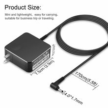 Load image into Gallery viewer, Charger for Lenovo Laptop Computer-65W 45W Round Tip Power Supply AC Adapter for Lenovo IdeaPad 330-14, 330-15, 330-17, 510-15, 330s-14, 330s-15 Lenovo Flex 6-14 Laptop Charger
