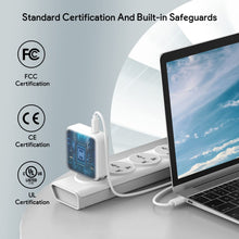 Load image into Gallery viewer, Mac Book Charger-96W USB C Fast Charger Power Adapter-Compatible with New Mac Book Air 13 Inch MacBook Pro 16 15 14 13 Inch 2021 2020 2019 2018-6.6ft USB C to C Charge Cable