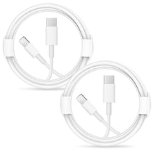 Load image into Gallery viewer, USB C to Lightning Cable 【Apple MFi Certified】iPhone Fast Charging Cable (2Pack 6.6Ft) Compatible with iPhone 12/12 Pro/12 Pro Max/11/11 Pro Max/XS/XR/X/8/8Plus, iPad, AirPods Pro and More