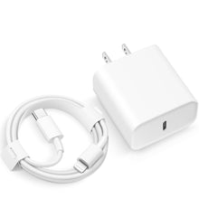 Load image into Gallery viewer, iPhone 15 Charger-USB C Charger-Apple MFi Certified-iPad Pro Charger iPad Air Mini Charger with 6FT Cable for iPhone 15/iPhone 15 Pro/iPhone 15 Pro Max/iPad Pro/Mini/Air4/AirPods
