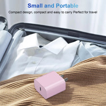 Load image into Gallery viewer, iPhone 14 13 12 Charger Super Fast Charger with 6FT Fast Charging Cable-Apple MFi Certified-2-Pack 20W PD USB C Compatible with iPhone14/14 Pro Max/13/13Pro/12/12 Pro/11/11Pro/XS,iPad-Pink

