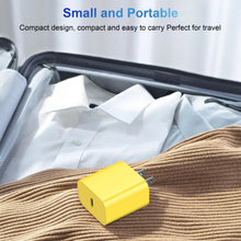 Load image into Gallery viewer, iPhone 14 13 12 11 Super Fast Charger-20W PD Type C Power Wall Charger with 6FT Charging Cable Compatible with iPhone 14/14 Pro Max/13/13 Mini/13 Pro/13 Pro Max/12/12 Pro/iPad Air-Yellow

