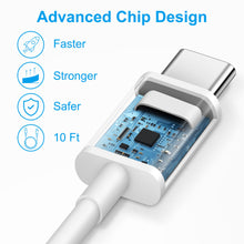 Load image into Gallery viewer, 3 Pack iPhone 15 Charger-USB C Charger-Apple MFi Certified-iPad Pro Charger iPad Air Mini Charger with 6FT Cable for iPhone 15/iPhone 15 Pro/iPhone 15 Pro Max/iPad Pro/Mini/Air4/AirPods
