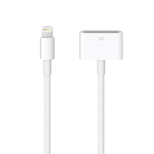 Load image into Gallery viewer, Lightning to 30-Pin Adapter-Apple MFi Certified iPhone Charging Data Sync Connector Cable-8-Pin Male to 30-Pin Female Output Adapter Compatible iPhone 13/12/11/X/8/7/6/5/4S/4/3/3G/iPad/iPod
