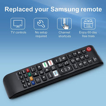 Load image into Gallery viewer, Pack of 2-New Universal Remote for All Samsung TV Remote-Replacement Compatible for All Samsung Smart TV, LED, LCD, HDTV, 3D, Series TV
