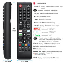 Load image into Gallery viewer, Pack of 2-New Universal Remote for All Samsung TV Remote-Replacement Compatible for All Samsung Smart TV, LED, LCD, HDTV, 3D, Series TV

