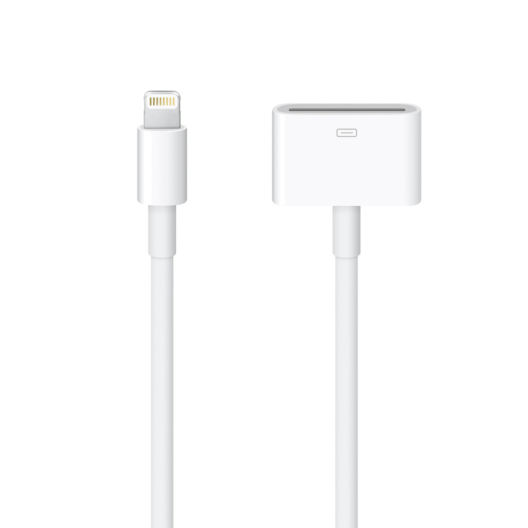 Lightning to 30-Pin Adapter-Apple MFi Certified iPhone Charging Data Sync Connector Cable-8-Pin Male to 30-Pin Female Output Adapter Compatible iPhone 13/12/11/X/8/7/6/5/4S/4/3/3G/iPad/iPod